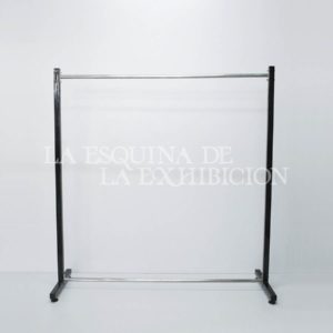 Exhibidor Ei 50 tb cuadrada negra y cromada Ref. 15316