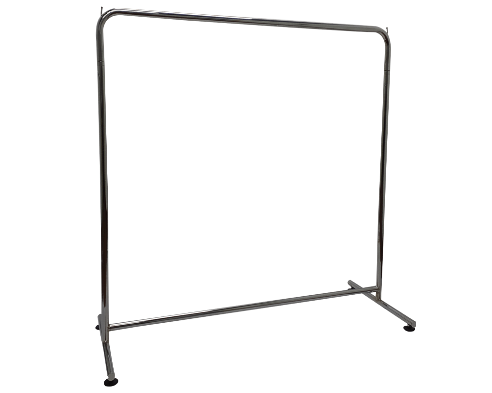 Exhibidor EI 50 (1.20 x 1.20) económico cromado REF: 9421 2 Exhibidor-EI-50-120x120-economico-cromado